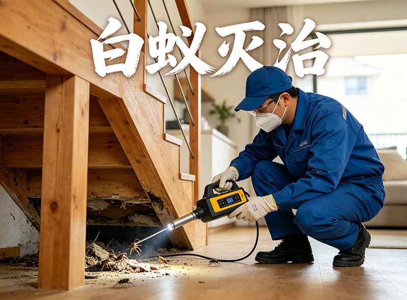 宁海白蚁灭治服务｜专业消杀，筑牢建筑安全防线
